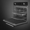 Smeg SOP6900TN Victoria Built-In Electric Single Oven with Pyrolytic Cleaning, Black, A+ Rated