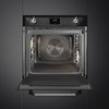 Smeg SOP6900TN Victoria Built-In Electric Single Oven with Pyrolytic Cleaning, Black, A+ Rated