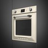 Smeg SOP6900TP Victoria Cream Built-In Electric Single Oven with Pyrolytic Cleaning, A+ Rated