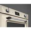 Smeg SOP6900TP Victoria Cream Built-In Electric Single Oven with Pyrolytic Cleaning, A+ Rated