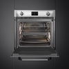 Smeg SOP6902S2PX Victoria Built-In Electric Single Oven with Pyrolytic Cleaning, Stainless Steel, A+ Rated