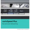 Siemens SR93EX25MG iQ300 Fully Integrated Slimline Dishwasher, 10 Place Settings, B Rated