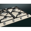 Smeg SR964PGH Victoria 60cm 4 Burner Gas Hob, Cream