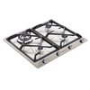 Smeg SR964XGH Victoria 60cm 4 Burner Gas Hob, Stainless Steel