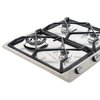 Smeg SR964XGH Victoria 60cm 4 Burner Gas Hob, Stainless Steel