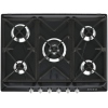 Smeg SR975NGH Victoria 69cm 5 Burner Gas Hob, Black
