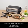 Ninja ST200UK Foodi 3-in-1 Toaster, Grill & Panini Press, 2 Slice, Black