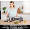 Ninja ST202UK Foodi 3-in-1 Toaster, Grill & Panini Press, 2 Slice, Stainless Steel