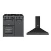 Stoves Richmond Dual Fuel Range Cooker & Hood Pack