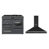 Stoves Richmond Dual Fuel Range Cooker & Hood Pack