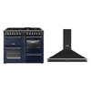 Stoves Richmond Dual Fuel Range Cooker & Hood Pack