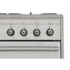 Smeg SUK61PX8 Concert Dual Fuel Cooker with Single Oven, Stainless Steel, A Rated