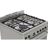 Smeg SUK61PX8 Concert Dual Fuel Cooker with Single Oven, Stainless Steel, A Rated