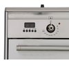 Smeg SUK91MFX9 Concert 90cm Dual Fuel Range Cooker, Stainless Steel, A Rated
