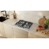 Neff T26GKH8N0 N50 4 Burner Gas Hob, Stainless Steel