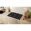 Neff T27CIQ8S0 N70 5 Burner Gas Hob, Black
