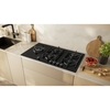 Neff T29RHS4S0 N90 92cm 5 Burner Gas Hob, Black