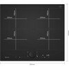 Neff T66NUX4A0 N90 59cm Induction Hob, Black