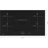 Neff T69FUV4L0 N90 92cm Induction Hob, Black