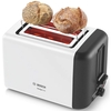 Bosch TAT3P421GB DesignLine Compact Toaster, 2 Slice, White