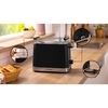 Bosch TAT4M223GB MyMoment Compact Toaster, 2 Slice, Black