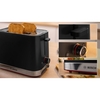 Bosch TAT4M223GB MyMoment Compact Toaster, 2 Slice, Black