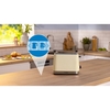 Bosch TAT4M227GB MyMoment Compact Toaster, 2 Slice, Cream