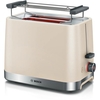 Bosch TAT4M227GB MyMoment Compact Toaster, 2 Slice, Cream