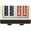 Bosch TAT4P447GB DesignLine Toaster, 4 Slice, Cream
