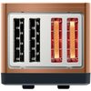 Bosch TAT4P449GB DesignLine Toaster, 4 Slice, Copper
