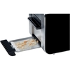 Bosch TAT8613NGB Styline Compact Toaster, 2 Slice, Black