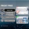 Teknix TFF1435W Frost Free Tall Freezer, White, E Rated