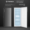  TFF1435X Frost Free Tall Freezer, Silver, E Rated