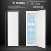Teknix TFF1715W Frost Free Tall Freezer, White, E Rated