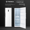 Teknix TH60TLW Tall Larder Fridge, White, E Rated