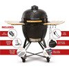 Kamado Bono TQ0023ALLIN Grande 23" (59cm) - Black