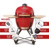 Kamado Bono TQ0023RED Grande 23" (59cm) - Red