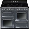 Smeg TR4110IGR2 Victoria Slate Grey 110cm Induction Range Cooker, A Rated