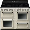 Smeg TR4110IP2 Victoria Cream 110cm Induction Range Cooker, A Rated