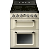 Smeg TR62IP2 Victoria Cream Induction Elec Cooker Double Oven, A Rated