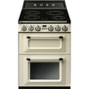 Smeg TR62IP2 Victoria Cream Induction Elec Cooker Double Oven, A Rated