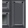 Smeg TR93GR Victoria Slate Grey 90cm Dual Fuel Range Cooker, A Rated