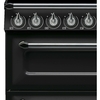 Smeg TR93IBL2 Victoria Black 90cm Induction Range Cooker, A Rated