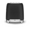 Smeg TSF01BLMUK Retro Toaster, 2 Slice, Black