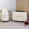 Smeg TSF01CRUK Retro Toaster, 2 Slice, Cream
