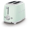 Smeg TSF01PGUK Retro Toaster, 2 Slice, Green