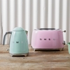Smeg TSF01PKUK Retro Toaster, 2 Slice, Pink