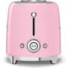 Smeg TSF01PKUK Retro Toaster, 2 Slice, Pink