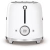 Smeg TSF01WHUK Retro Toaster, 2 Slice, White