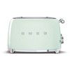 Smeg TSF03PGUK Retro Toaster, 4 Slice, Green